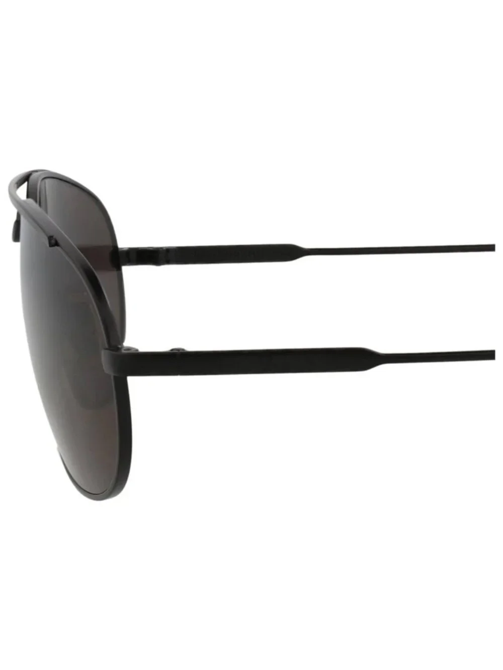 New Saint Laurent Women's Sunglasses Round Oval Metal Frame Mens Black Black
